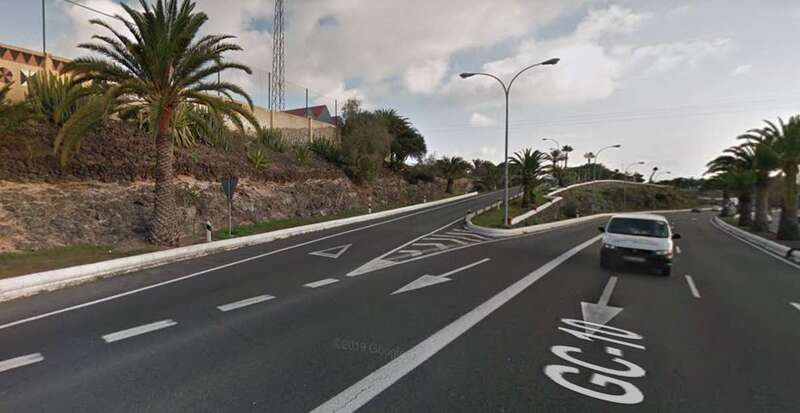 Lugar donde ha tenido lugar el accidente (Foto TA)